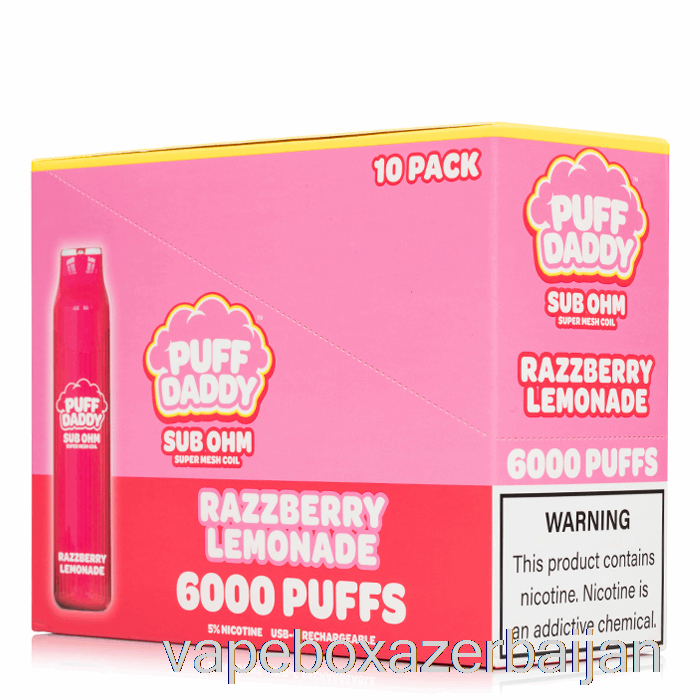 Vape Box Azerbaijan [10-Pack] Puff Daddy 6000 Disposable